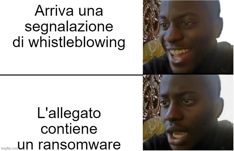 canale whistleblowing vulnerabilità